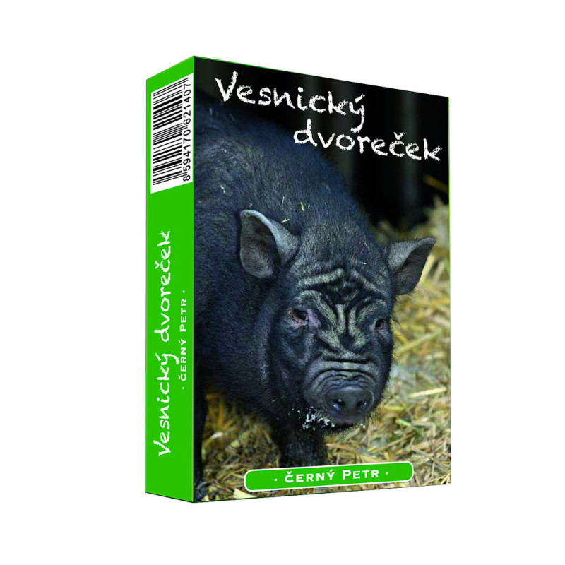 Černý Petr  - Vesnický dvoreček