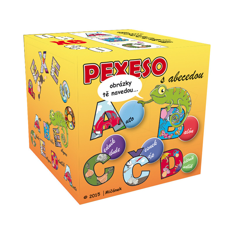 Krabičky - Abeceda