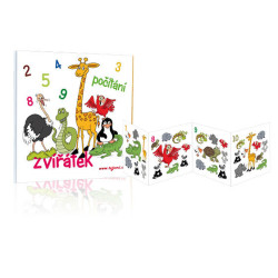 Leporela 150x150 - Počítání Zvířátek