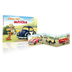 Leporela 157x109mm - Máme Rádi Autíčka
