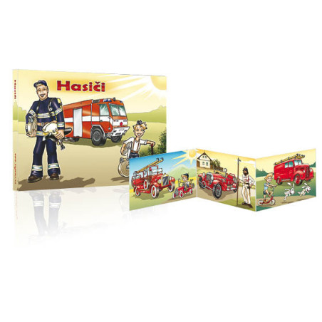 Leporela 157x109mm - Hasiči