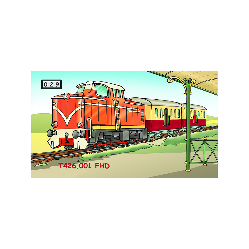 Magnetka 029 - Zubačka T426.001