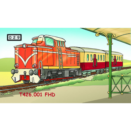 Magnetka 029 - Zubačka T426.001