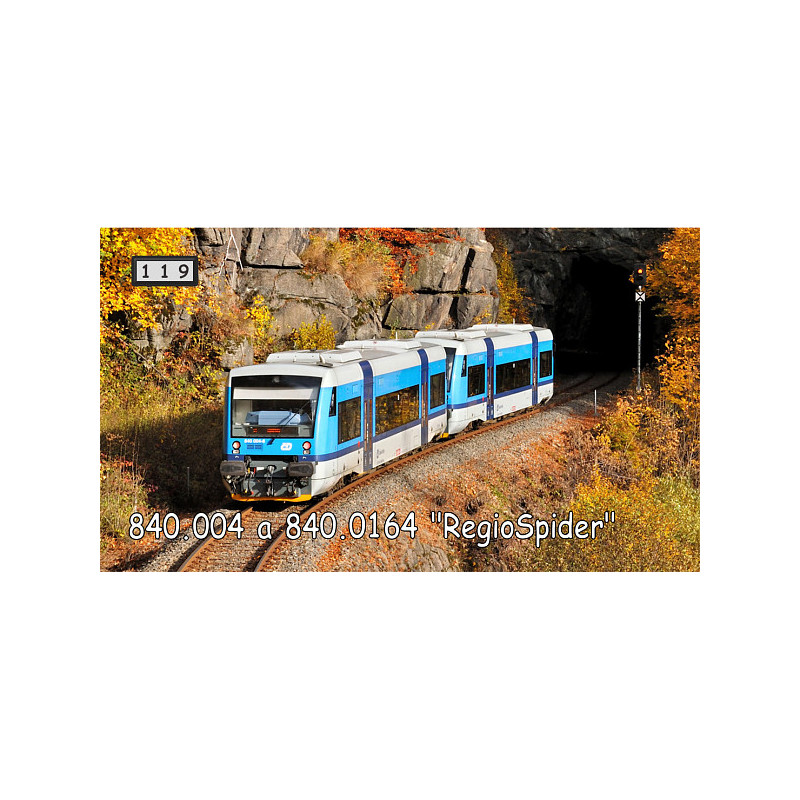 Magnetka 119 - RegioSpider 840.004+840.164