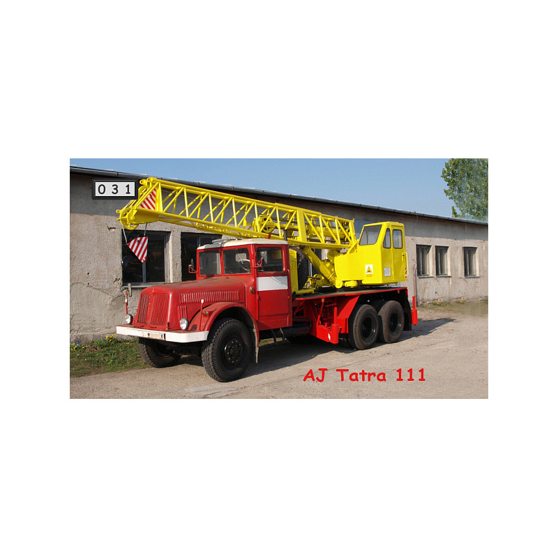 Magnetka 031 - Autojeřáb Tatra 111