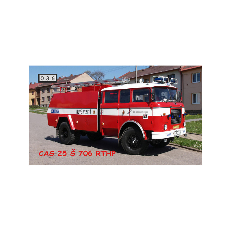 Magnetka 036 - Škoda 706 RTHP CAS25