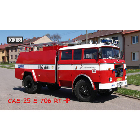 Magnetka 036 - Škoda 706 RTHP CAS25