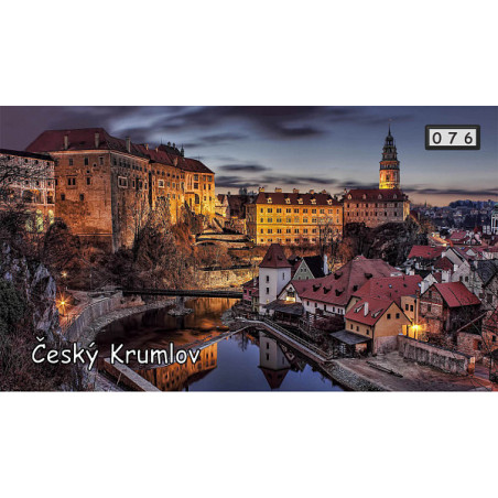 Magnetka 076 - Český Krumlov