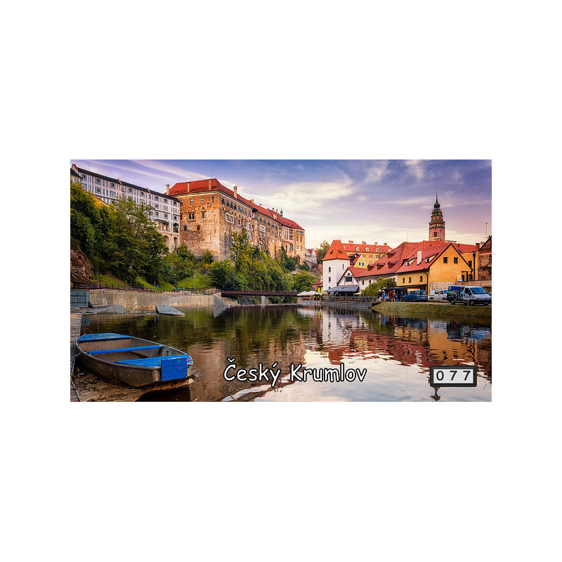 Magnetka 077 - Český Krumlov
