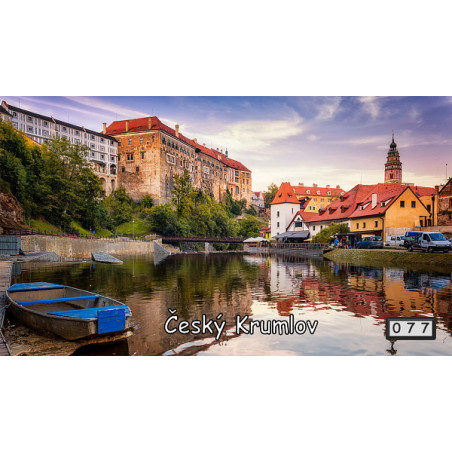 Magnetka 077 - Český Krumlov