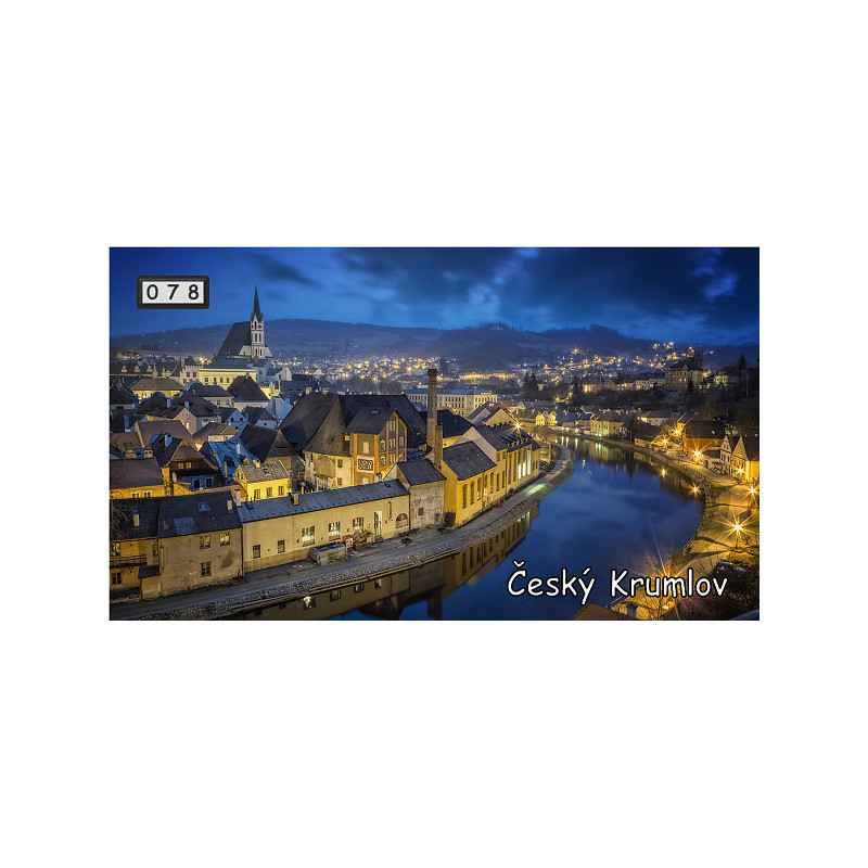 Magnetka 078 - Český Krumlov