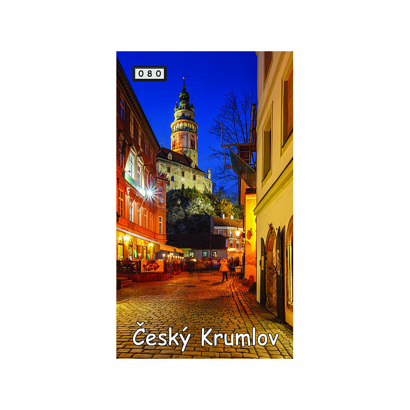 Magnetka 080 - Český Krumlov