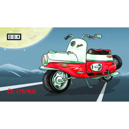 Magnetka 004 - ČZ 175/502