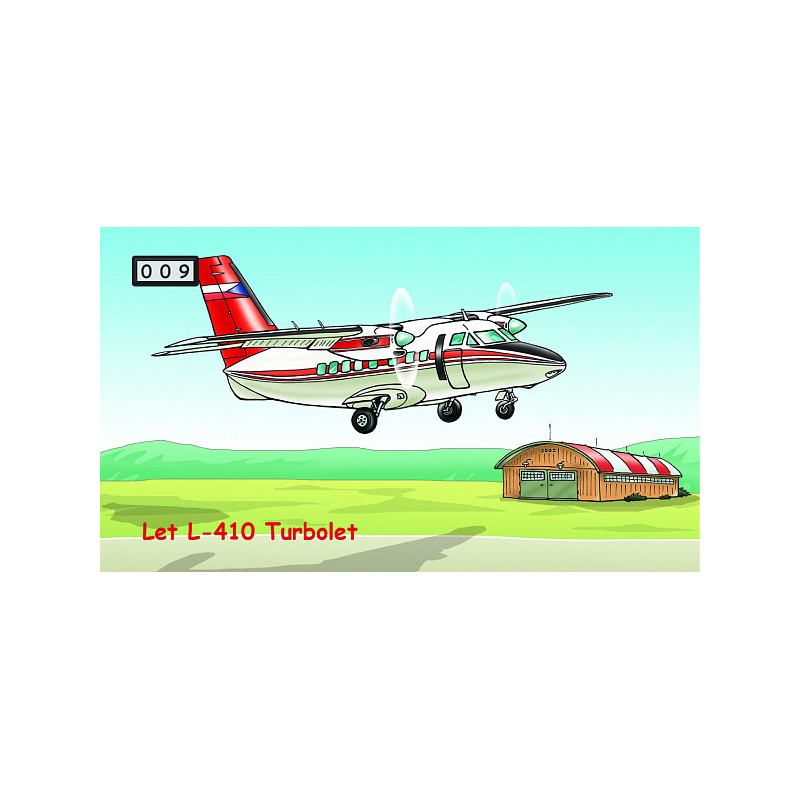 Magnetka 009 - Let L-410 Turbolet