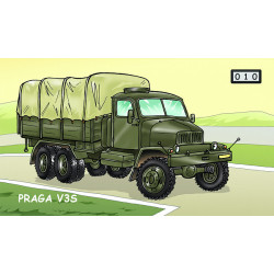 Magnetka 010 - Praga V3S