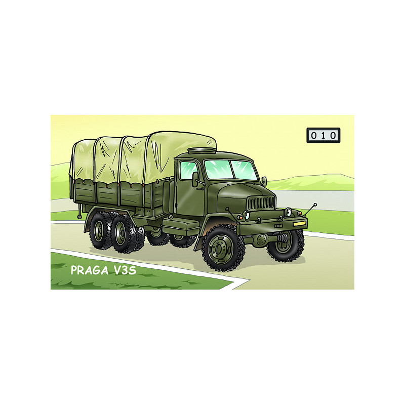 Magnetka 010 - Praga V3S