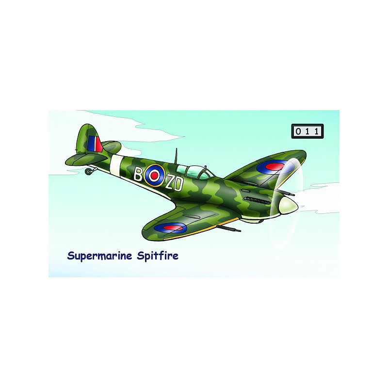 Magnetka 011 - Supermarine Spitfire