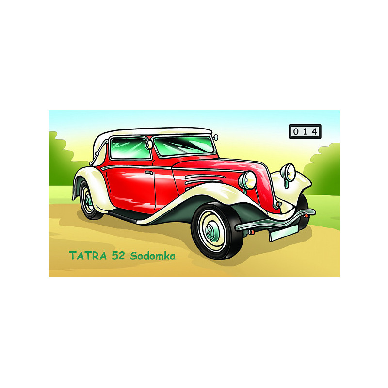 Magnetka 014 - Tatra 52 Sodomka