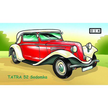 Magnetka 014 - Tatra 52 Sodomka