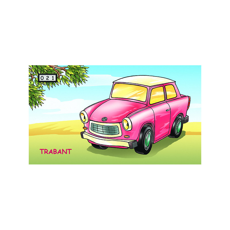 Magnetka 021 - Trabant