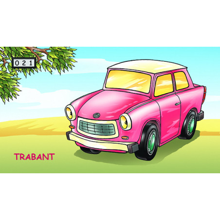 Magnetka 021 - Trabant