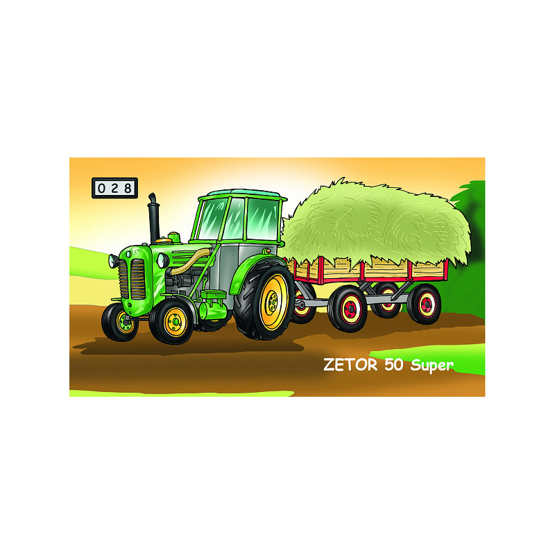 Magnetka 028 - Zetor 50 Super