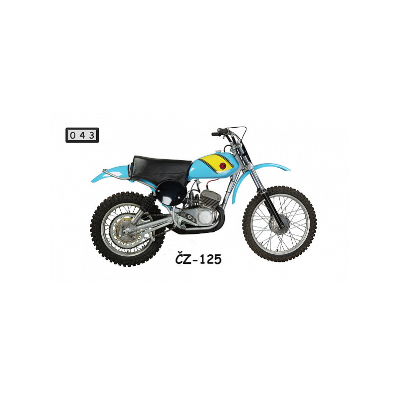 Magnetka 043 - ČZ 125