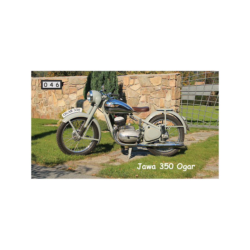 Magnetka 046 - JAWA 350 Ogar