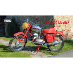 Magnetka 047 - JAWA 250 Libeňák
