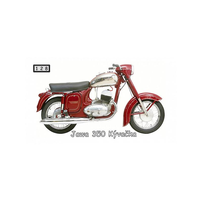 Magnetka 128 - Jawa 350 Kývačka