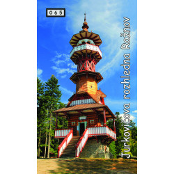 Magnetka 065 - Jurkovičova rozhledna Rožnov