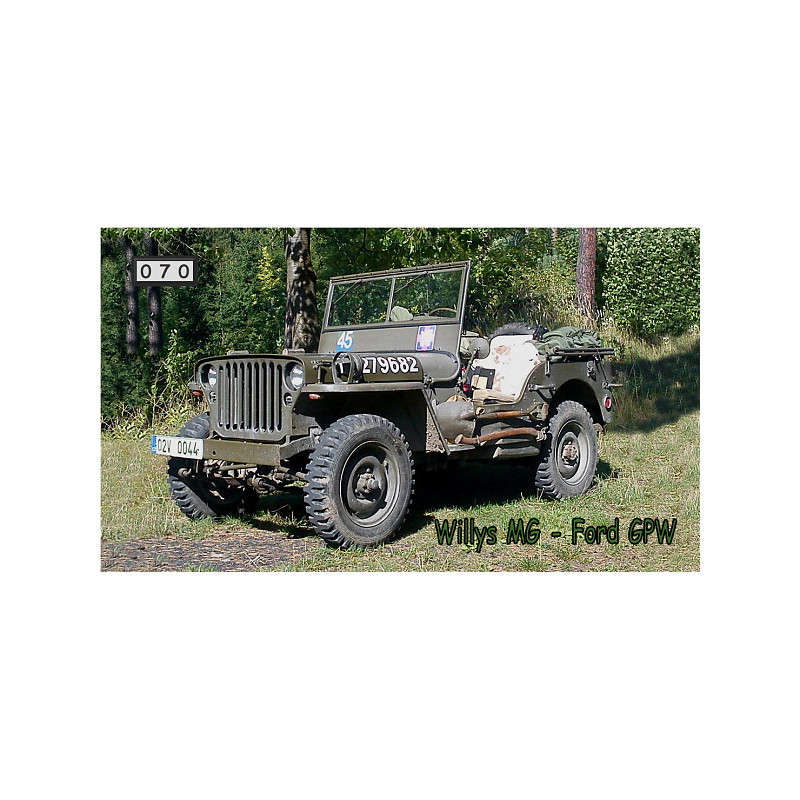 Magnetka 070 - Willys MB - Ford GPW