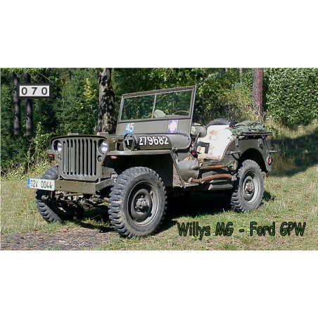 Magnetka 070 - Willys MB - Ford GPW