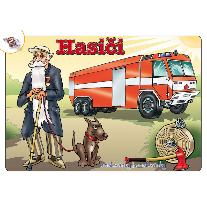 Omalovánky - Hasiči