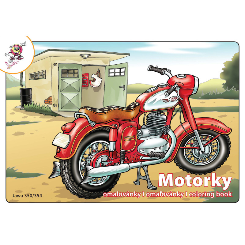 Omalovánky  - Motorky