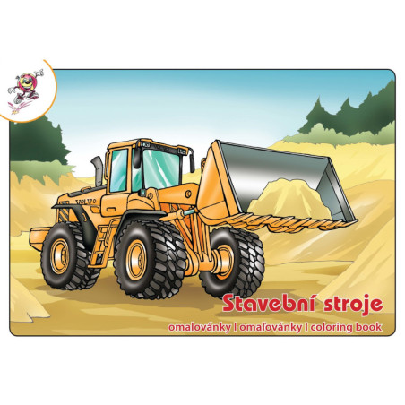 Omalovánky  - Stavební stroje