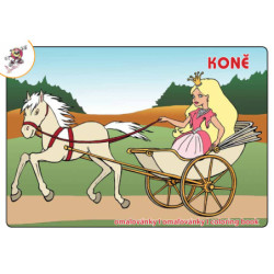 Omalovánky  - Koně