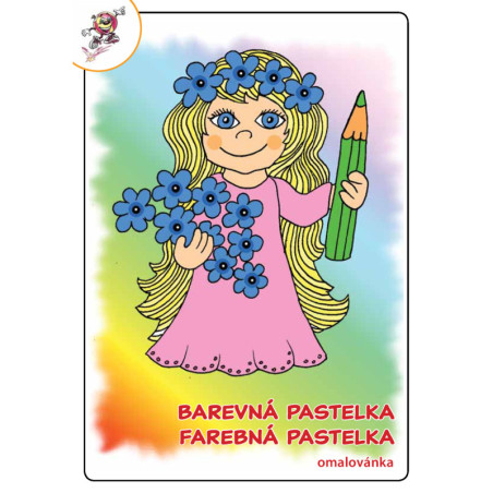 Omalovánky  - Barevná pastelka