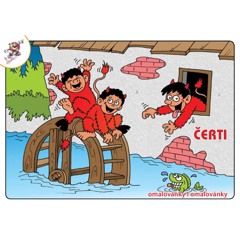 Omalovánky  - Čerti