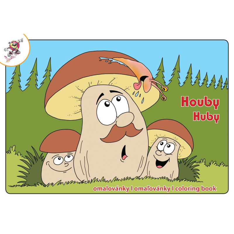 Omalovánky  - Houby