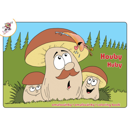 Omalovánky  - Houby