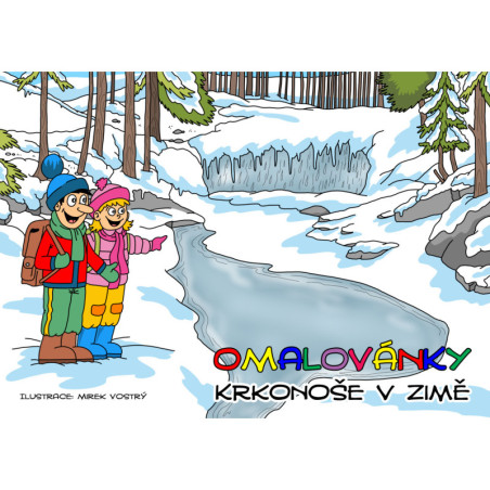 Omalovánky  - Krkonoše v zimě