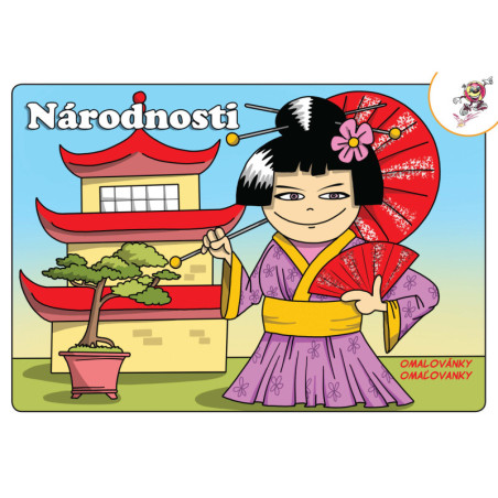 Omalovánky  - Národnosti