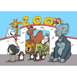 Omalovánky LUX  - ZOO