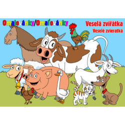 Omalovánky LUX  - Veselá Zvířátka
