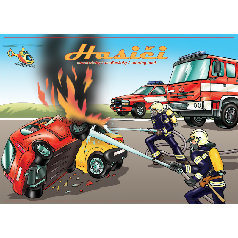 Omalovánky LUX  - Hasiči