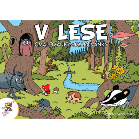 Omalovánky LUX  - V Lese
