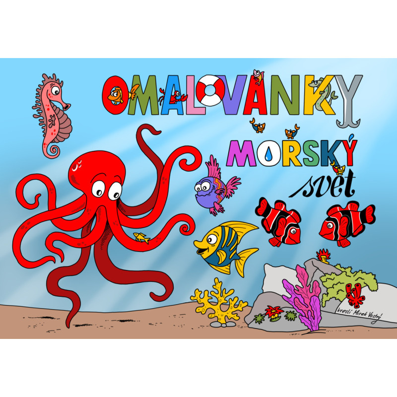 Omalovánky LUX  - Mořský Svět