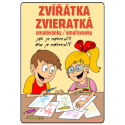 Omalovánky LUX  - Jak nakreslit zvířátka