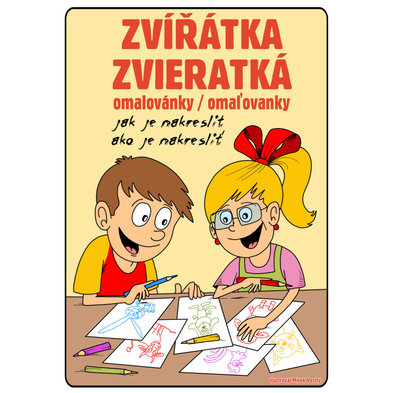 Omalovánky LUX  - Jak nakreslit zvířátka